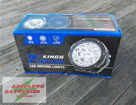 Kings Lethal 7” Premium LED Driving Lights .